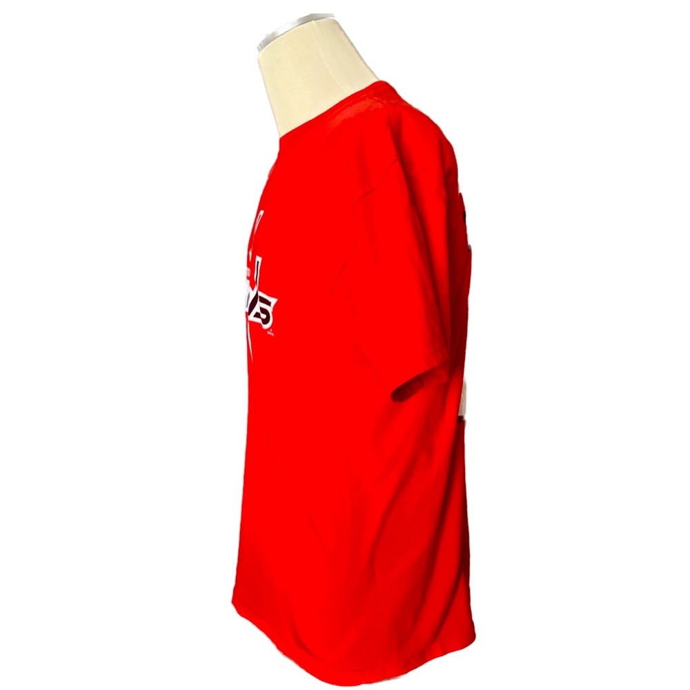 Reebok Red NHL Washington Capitals Nicklas Backstrom #19 T-Shirt, Men's Size M. - Picture 5 of 11